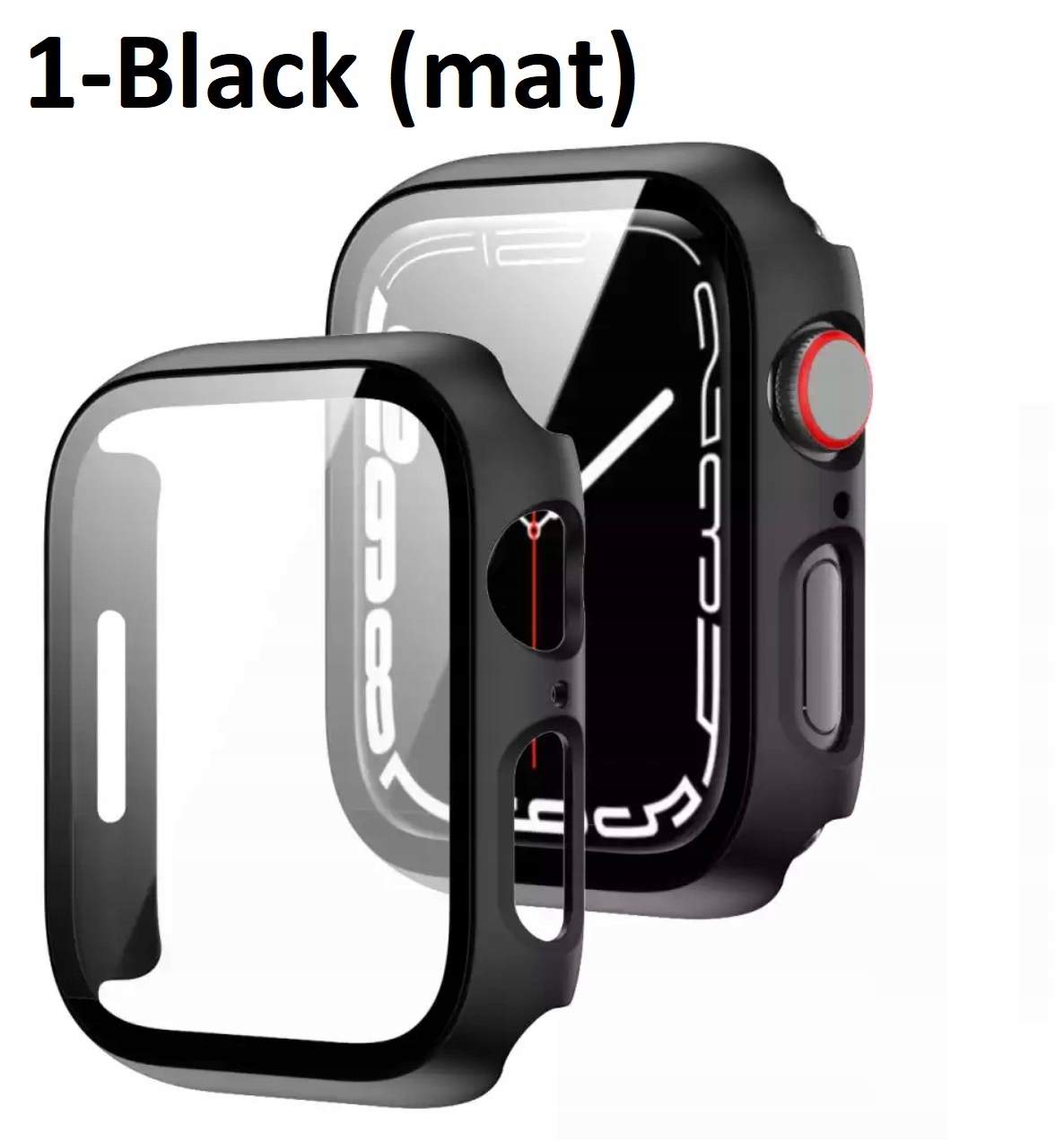 ETUI DO APPLE WATCH 7/8/9 41mm/45mm RÓŻNE KOLORY SZKŁO HARTOWANE CASE Kod producenta PREM case/def PASEK BRANSOLETA opaska ko