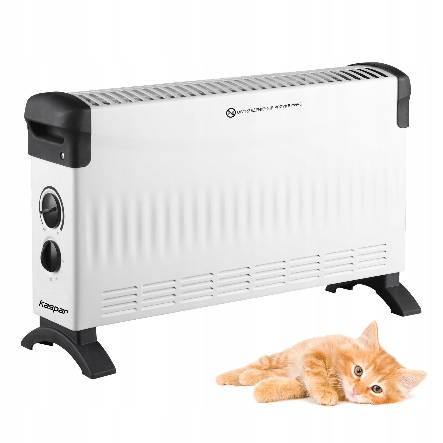 Elektrický Konvektor Energeticky Úsporný Termostat 2000W