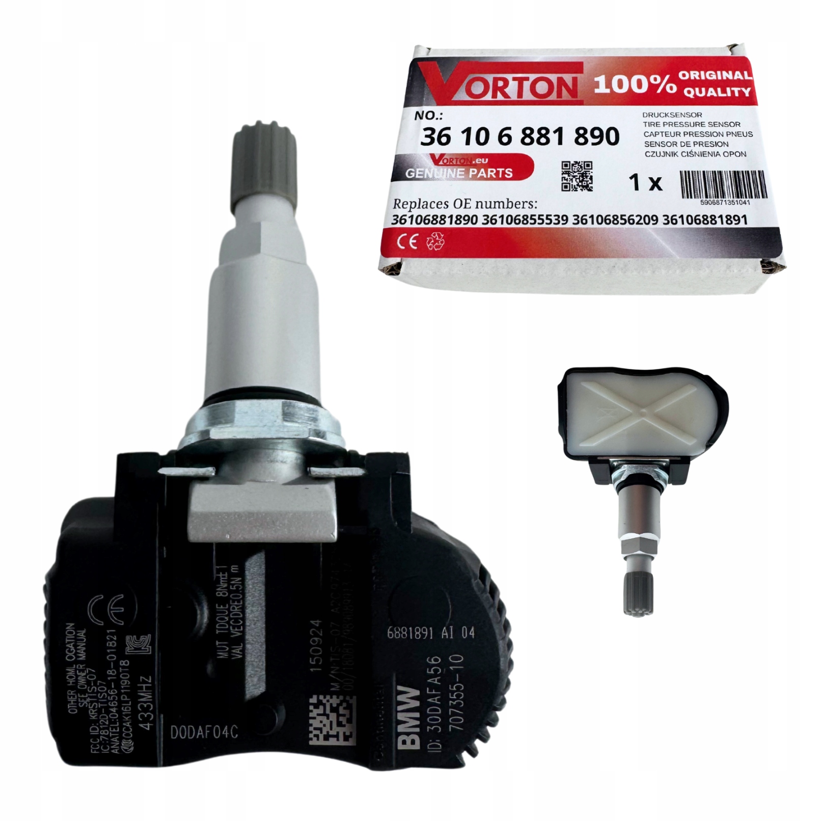 Snímač Tlaku V Pneumatikách Bmw X1 F48 X2 F39 X5 F15 F20 F22 F44 F45 F46 Mini