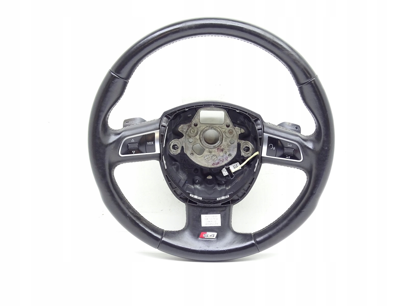 steering wheel, leather MULTI with shifting AUDI S4 B8 8K0419091BF