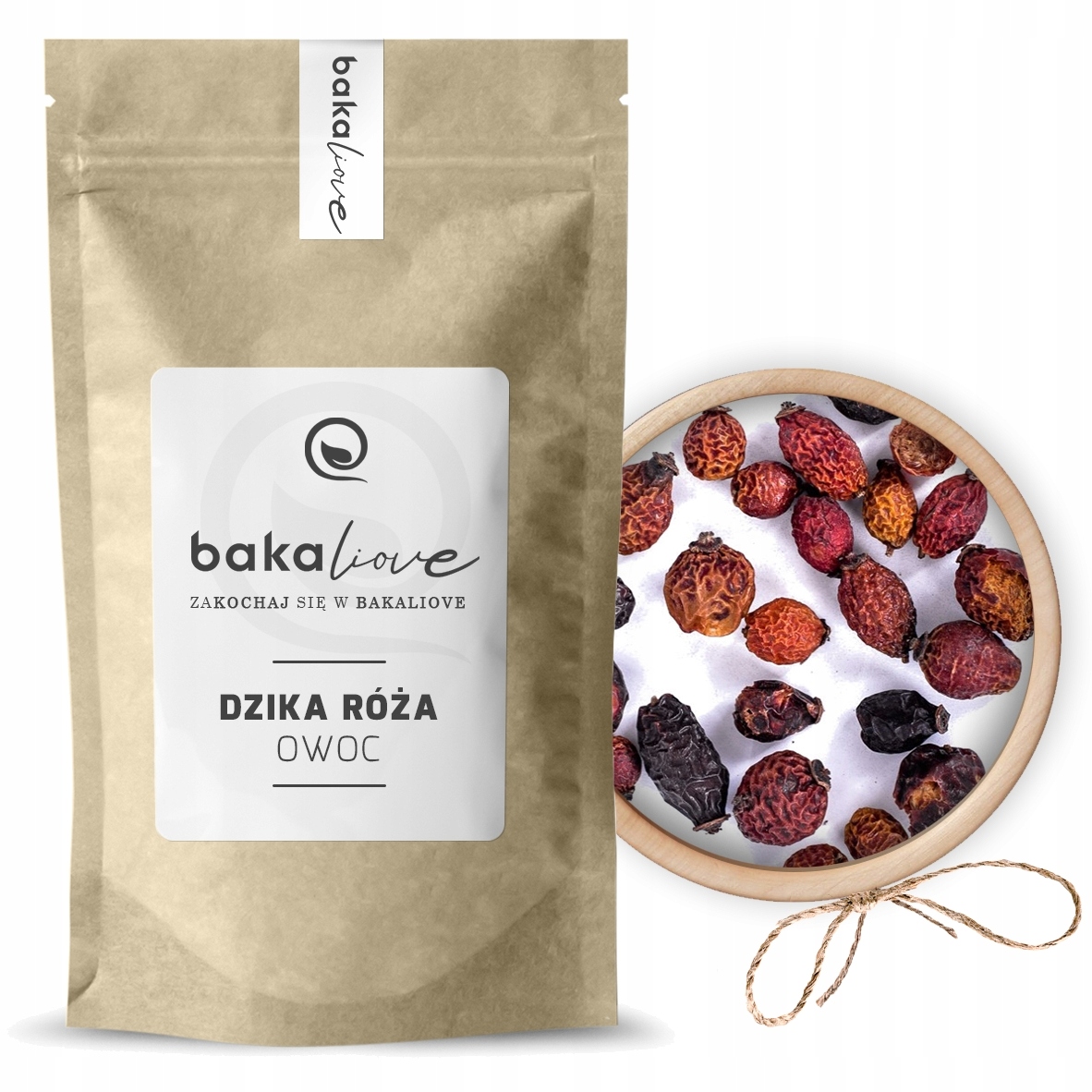 

Dzika róża owoc suszony naturalna wit.C 50g