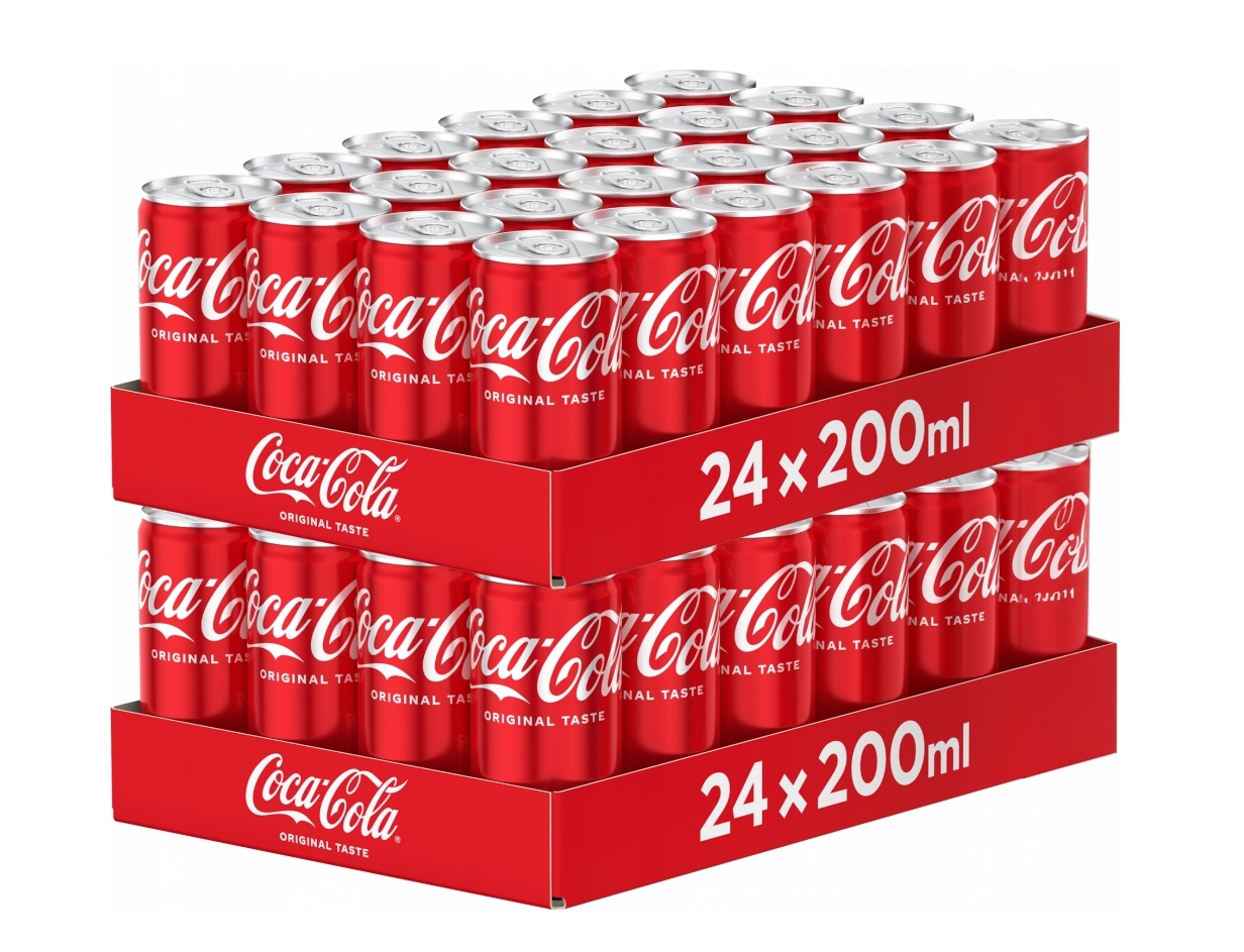 Coca cola v plechovce 330 ml Coca-cola originální sycený nápoj