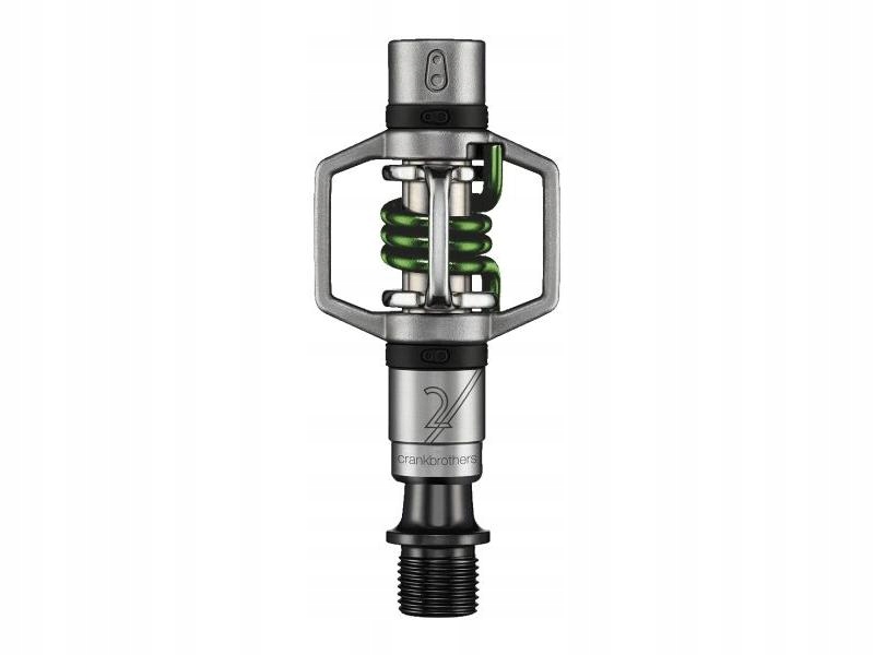 Crankbrothers Pedály EggBeater 2 stříbrno-zelená