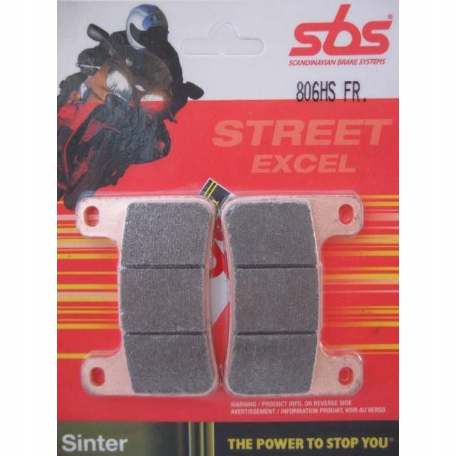 Klocki przod SBS SUZUKI GSX R 600 750 1000 04 11