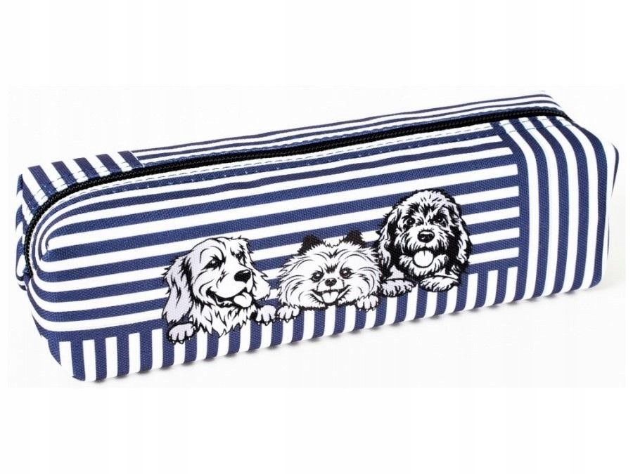 Penál Pro Chlapce Sáček Tuba Organizér Penál Pouzdro Doggy 2 Krásný