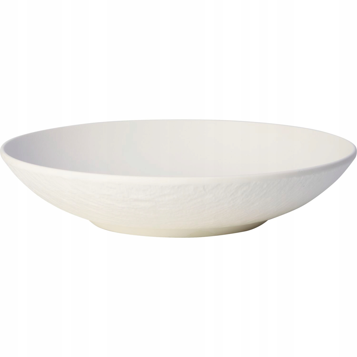 Hlboký tanier Villeroy & Boch Manufacture Rock 24 cm, biely 6 ks