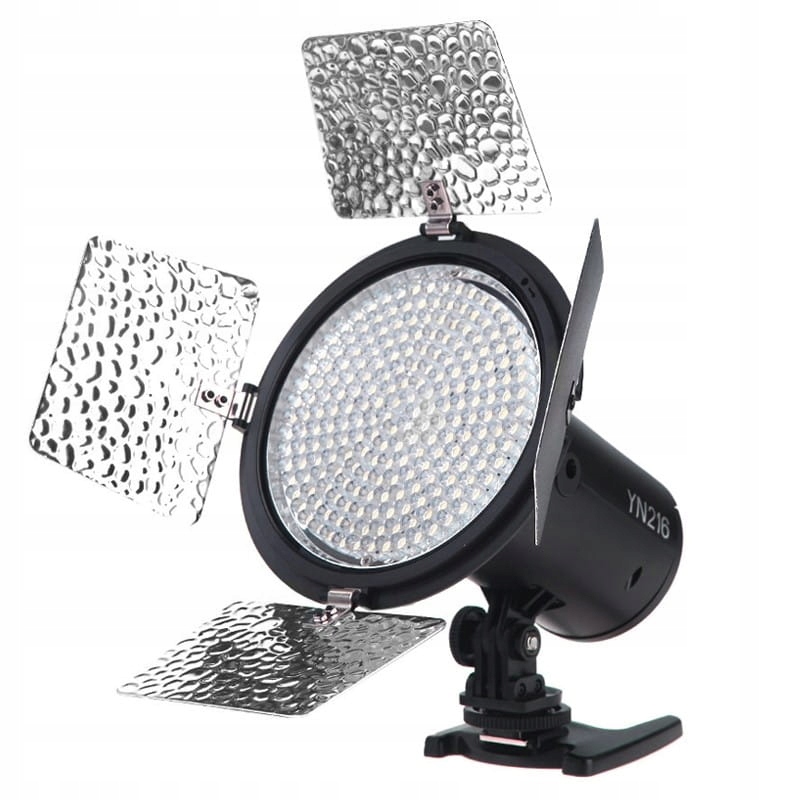 Lampa diodowa Led Yongnuo YN216 5600K Daylight ze stopką i wrotami