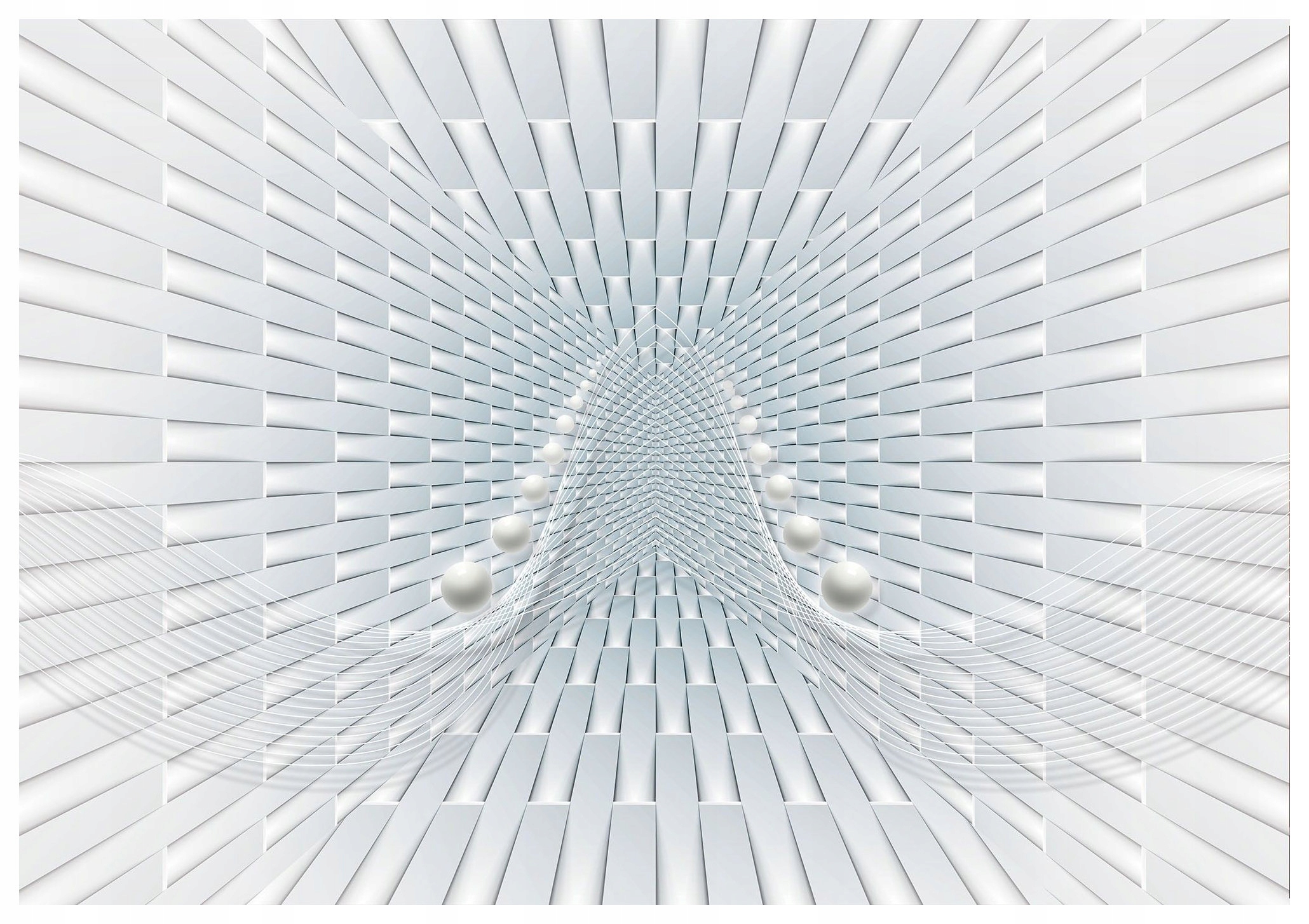 Fototapeta Geometrický tunel vinylová 368x254 perspektiva iluze lepidlo