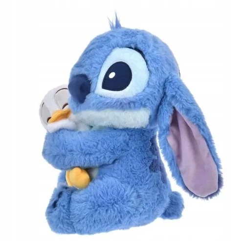 LILO ÉS STICH NAGY PLÜSS JÁTÉK KACSA STITCH KABALAFIGURA 35CM 2IN1 Anyag szövet