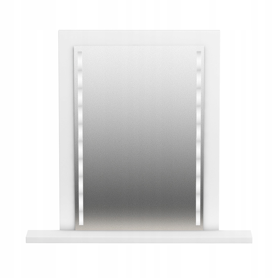 TOALETKA V BIAŁA KOSMETYCZNA Z OŚWIETLENIEM LED Wykończenie matowe