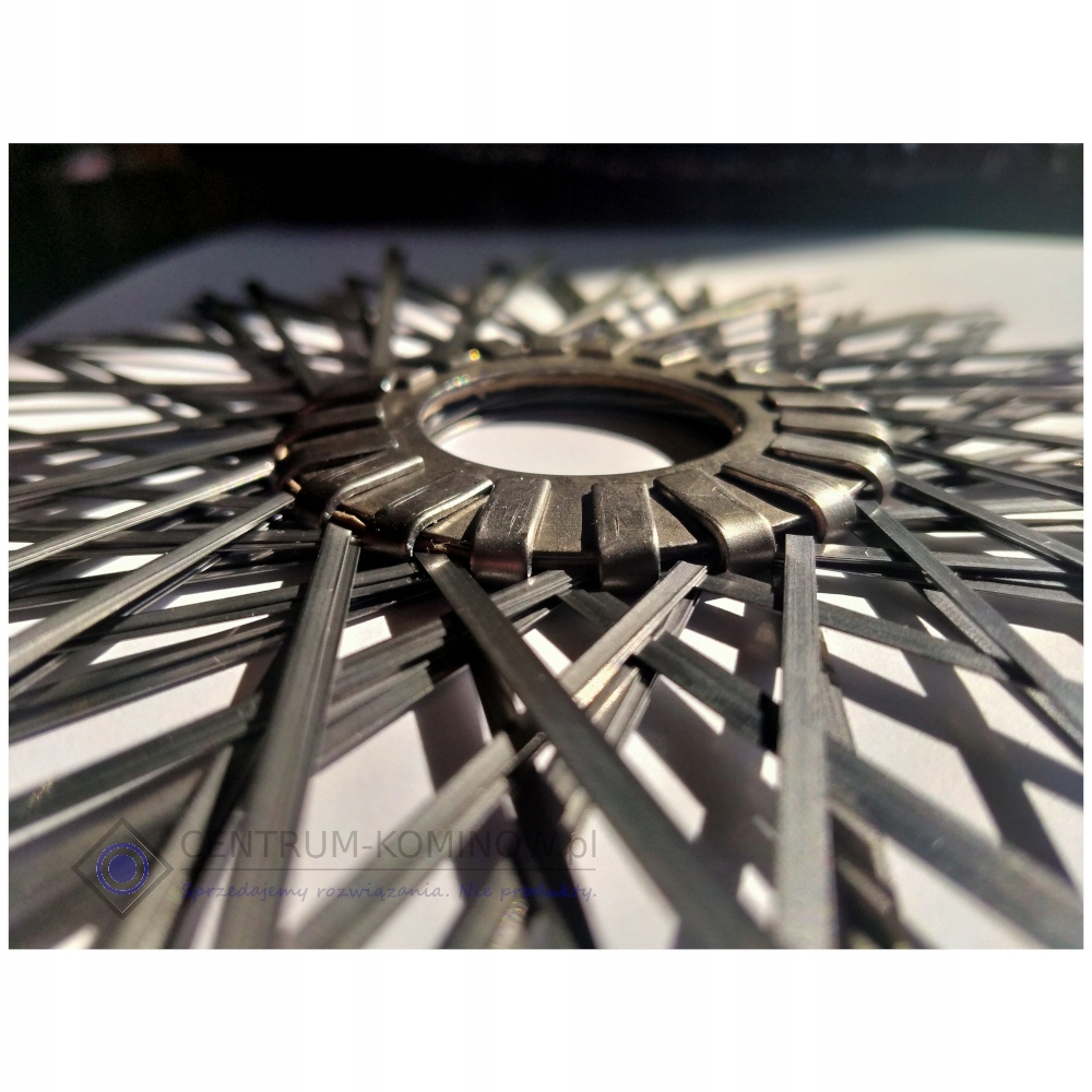 Szczotka kominiarska stalowa z oczkiem fi 175 Kod producenta SKGS175