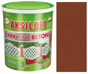 Aksilbet Farba Na Betón A Ploty 10 L Tmavý Klinker