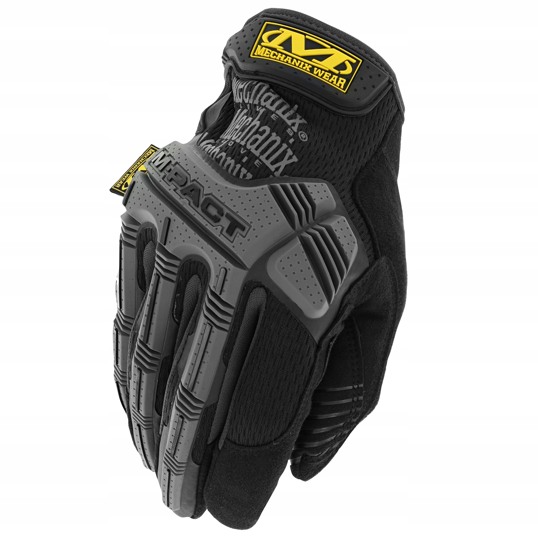 Rękawice rękawiczki ochronne Mechanix Wear M-Pact czarno-szare XXL
