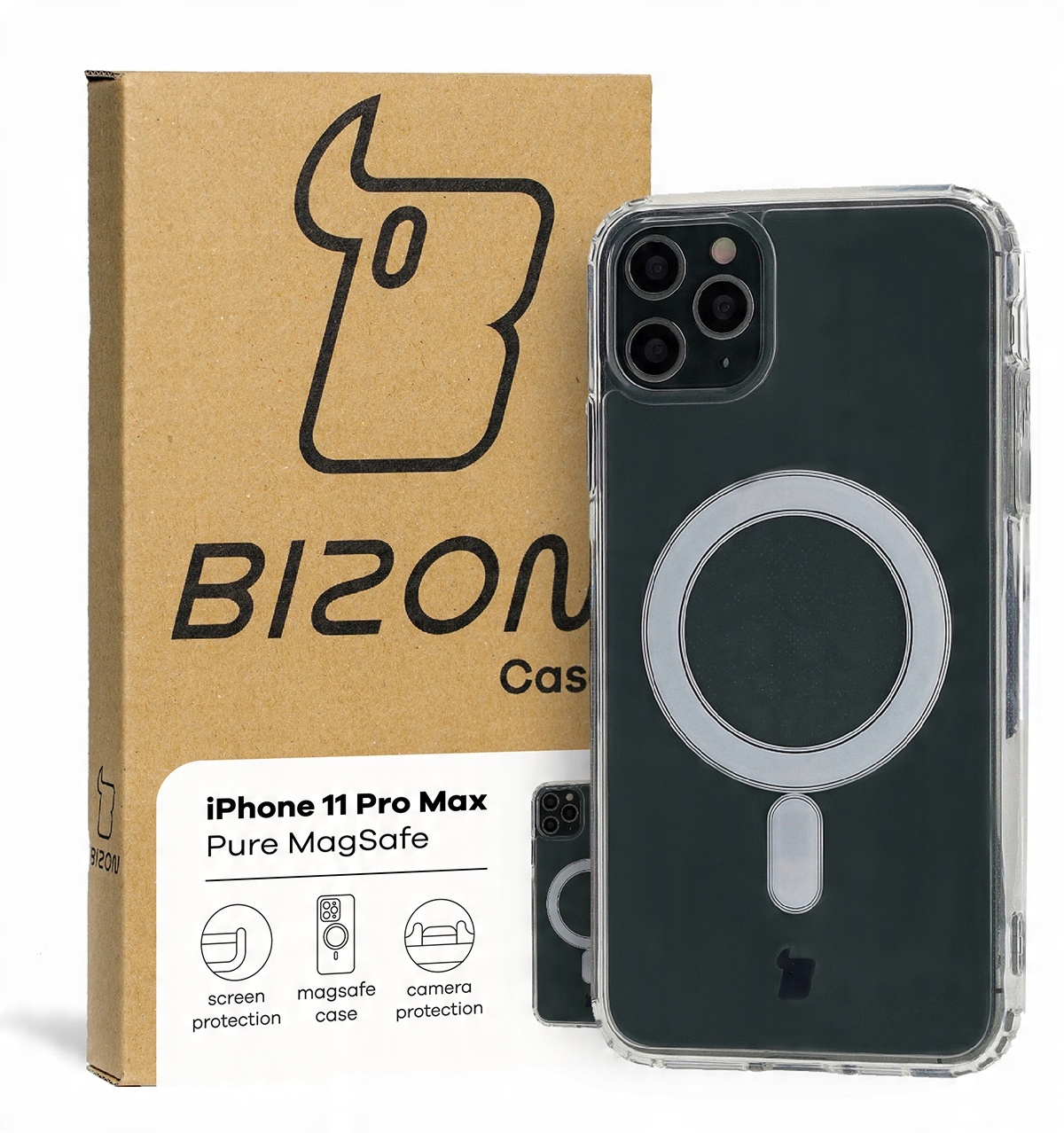 

Etui Bizon do iPhone 11 Pro Max, case, MagSafe