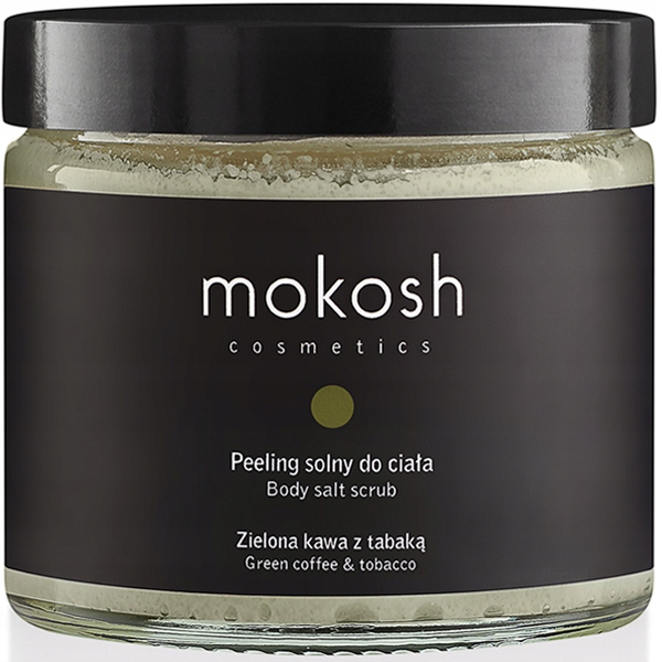 Solný peeling Zelená káva s tabákem Mokosh Cosmetics 300 g