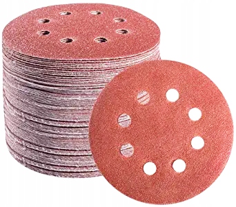 ZESTAW KRĄŻKÓW ŚCIERNYCH PAPIER ŚCIERNY DO SZLIFIERKI MIMOŚRODOWEJ 125MM