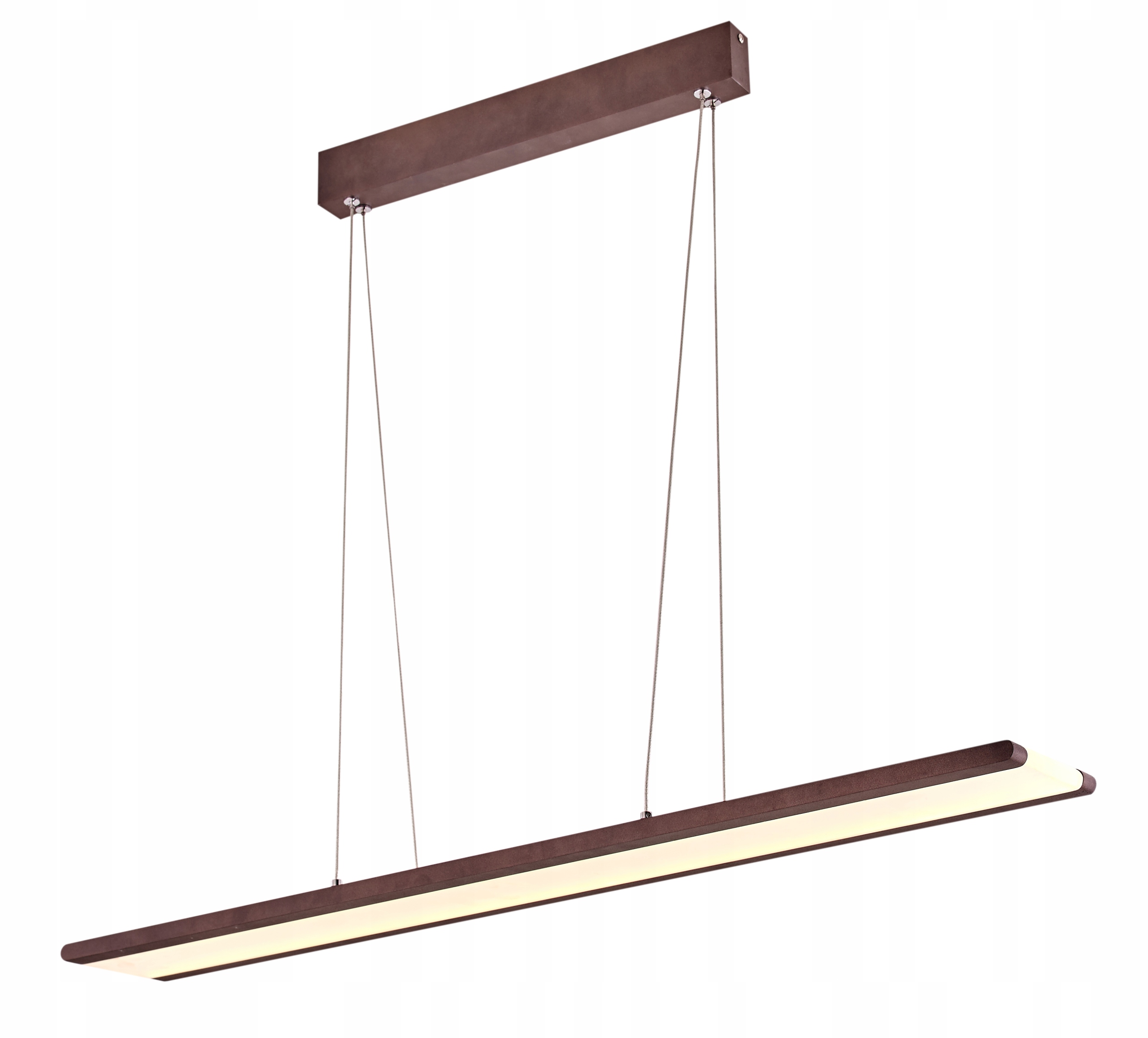 Hnedá podlhovastá Led lampa 28W Apeti Candellux