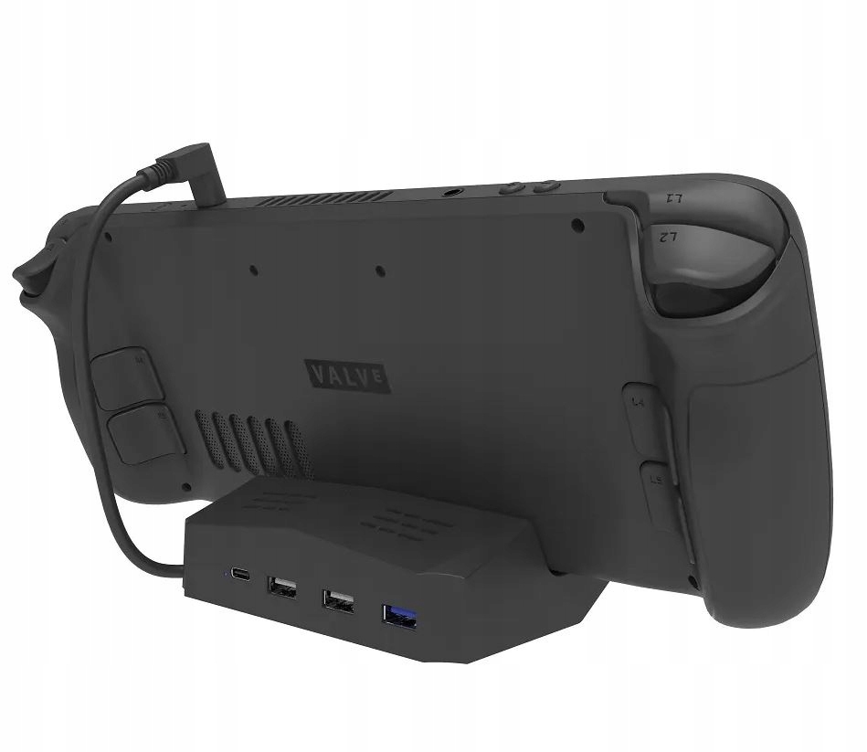 PODSTAWKA STAND STABILNA DOCK Z ŁADOWANIEM HUB 3xUSB + USB-C STEAM DECK Kod producenta WLG-001513