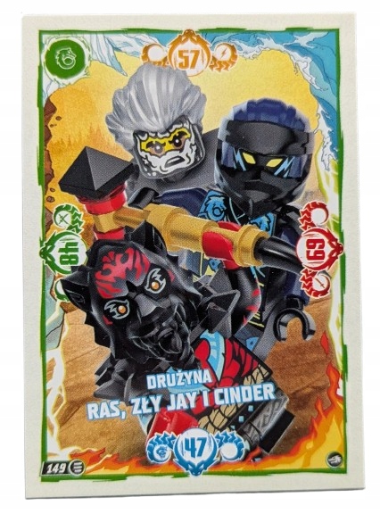 Karta Lego Ninjago Seria 10 Numer 149