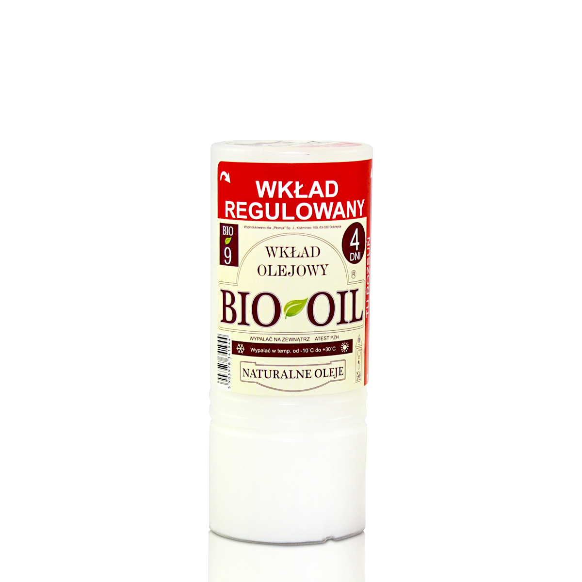 

Wkład do zniczy Bio Oil 9 (30 sztuk) 14-22cm 96h