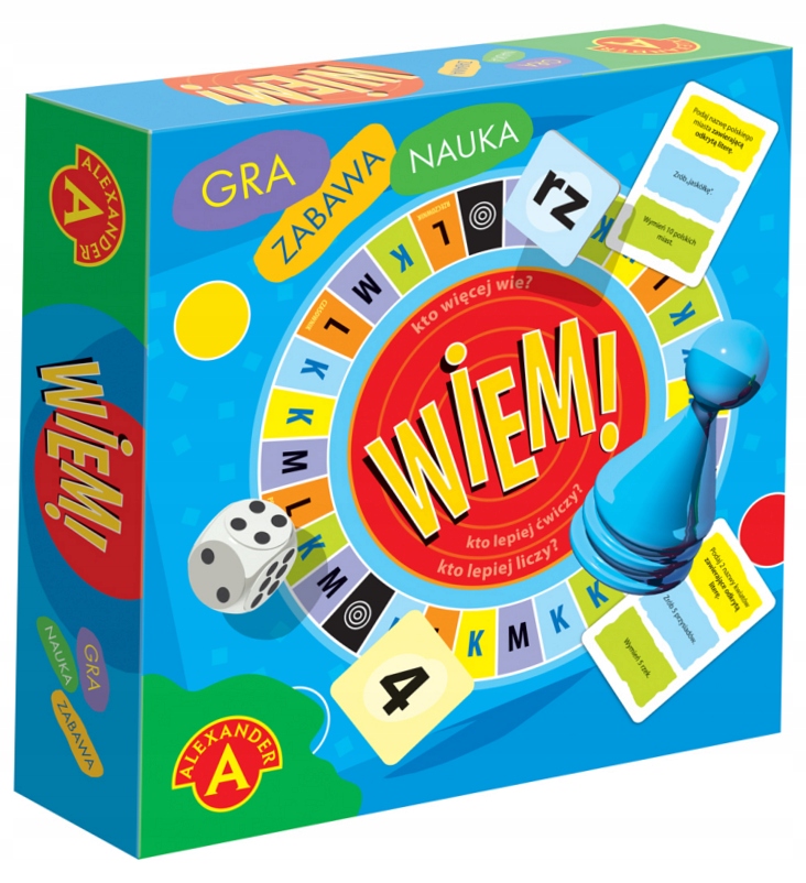 Gra planszowa Wiem! Alexander