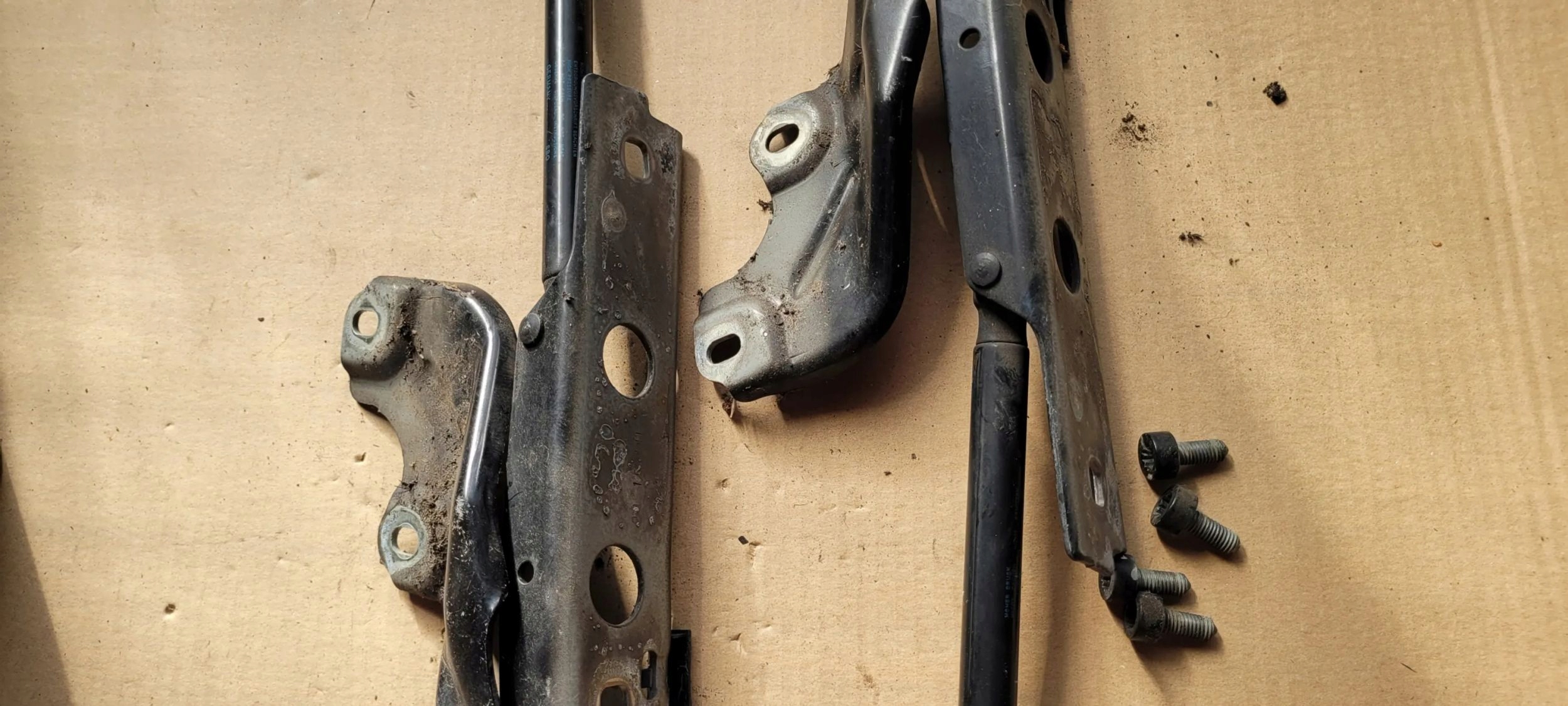 A6 C7 4G LIFT hinge bonnet hinges left right 2X A7 4G LY9B LZ9Y