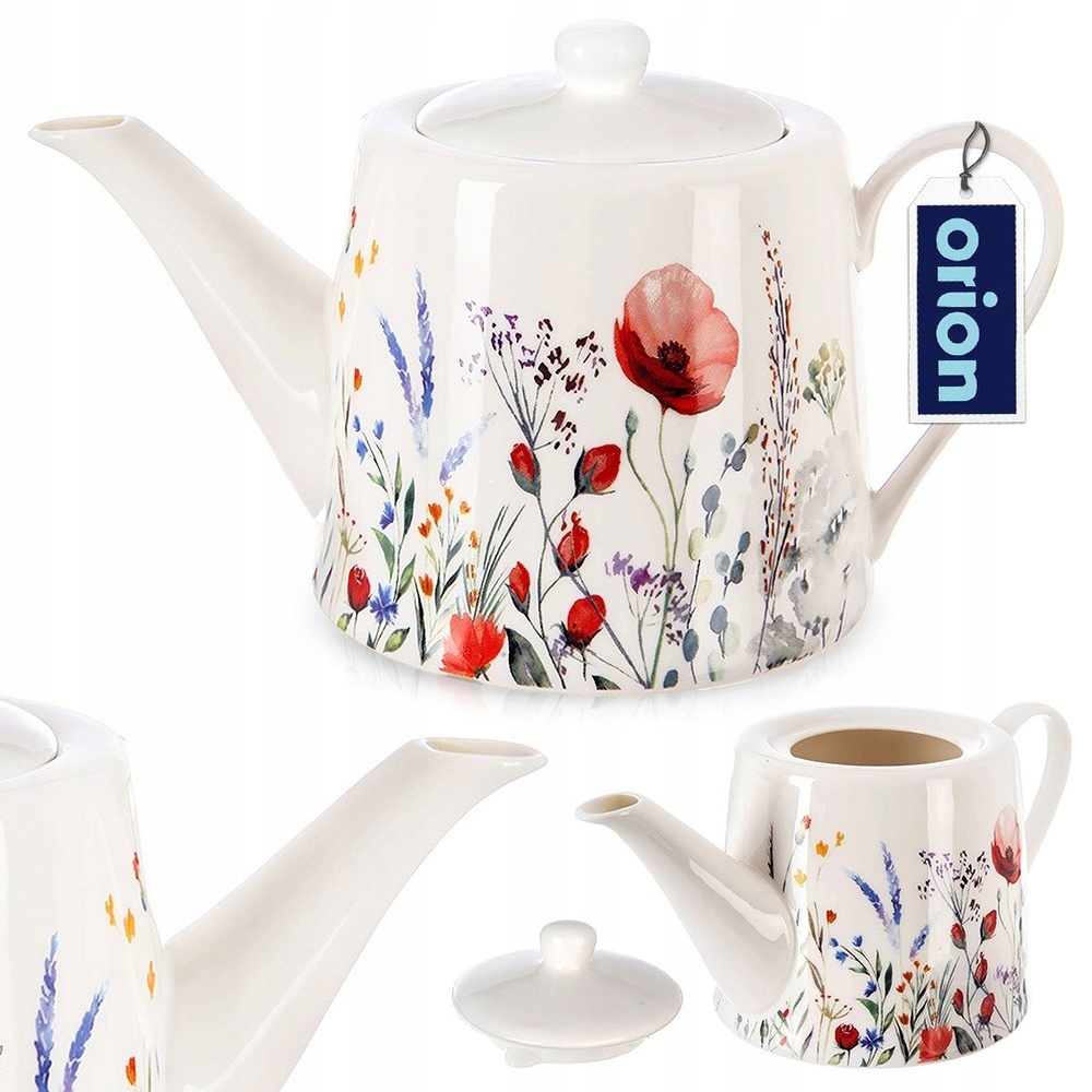 Porcelánový džbán Maki pro podávání čaje a bylinných nálevů