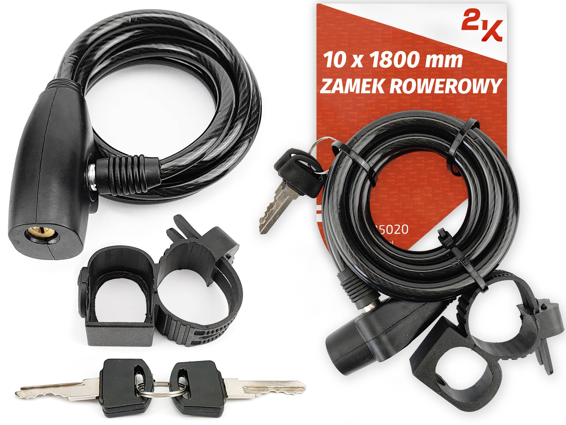 ZAMEK ROWEROWY NA KLUCZ  225020/10-180