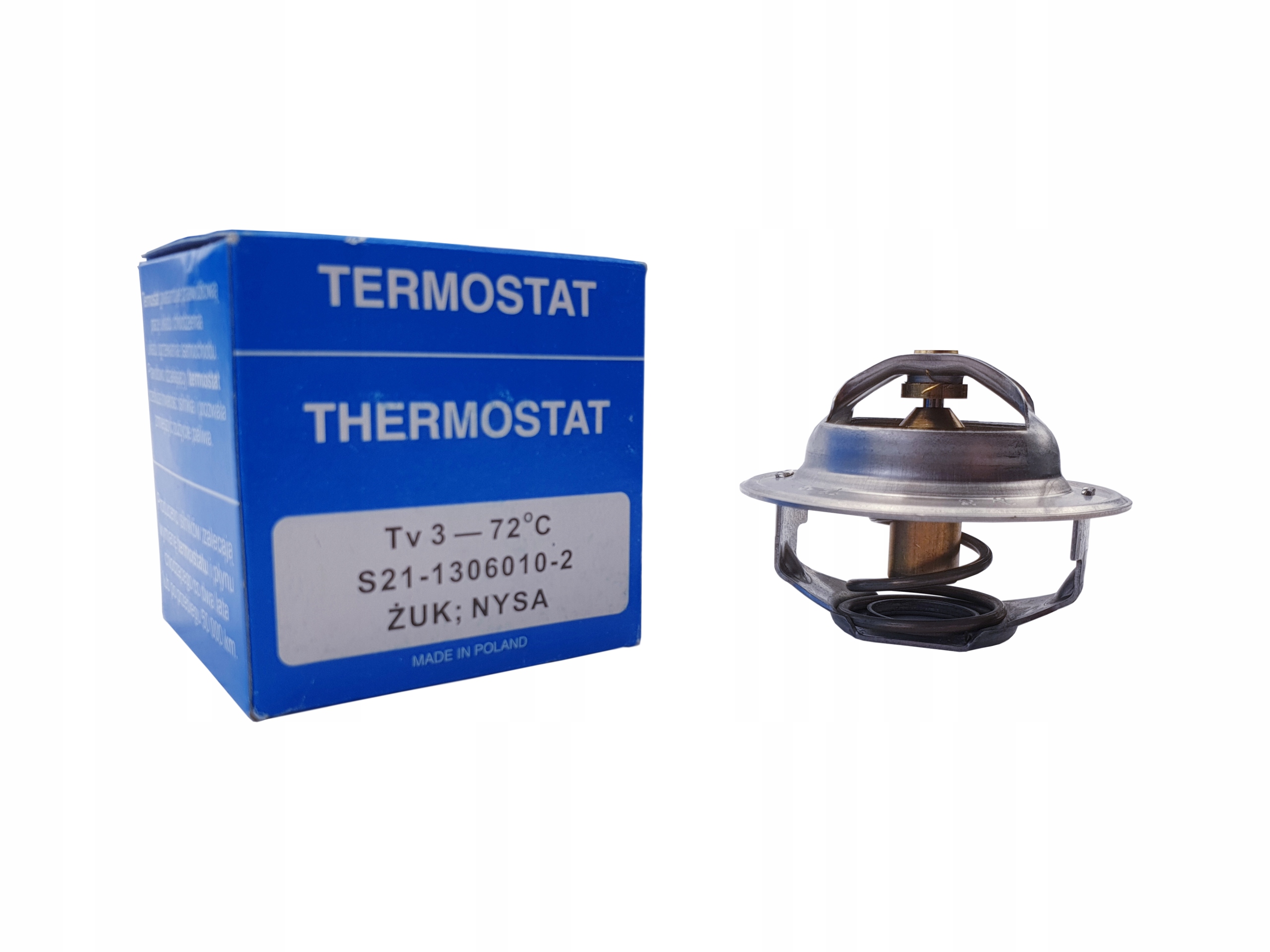 

Termostat Żuk Nysa Tarpan Silnik S-21 Benzyna 72°C