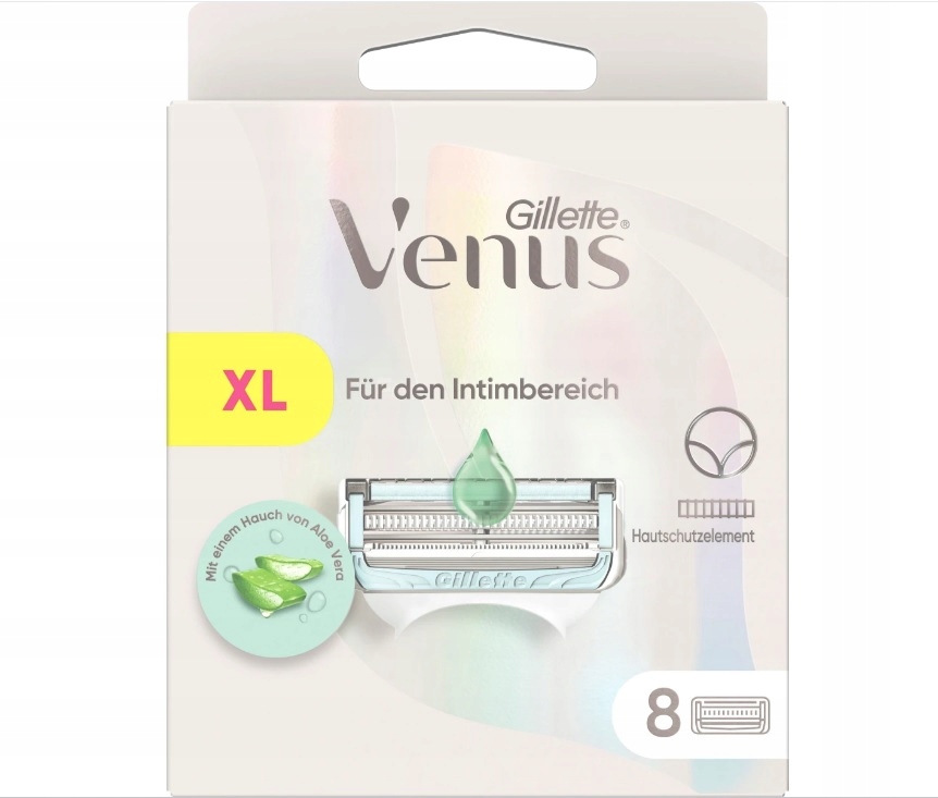 Náplně do strojků Gillette Venus Intimate 8 ks v krabičce, originální