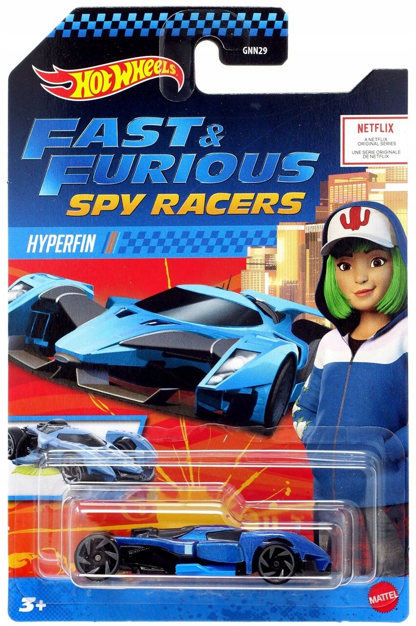 

Hot Wheels Fast & Furious Spy Racers GNN39