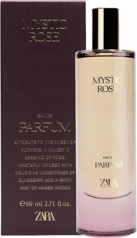 Dámsky parfum ZARA MYSTIC ROSE 80ml EDP