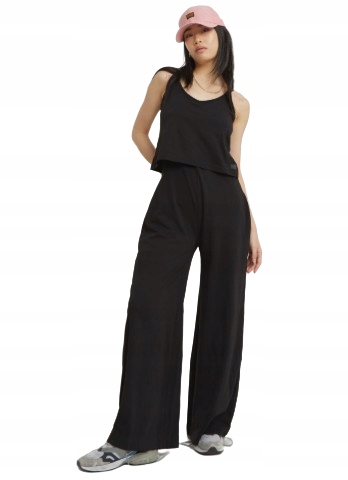 G Star Černá Kombinace Bavlny S Rovnými Nohavicemi S I1B