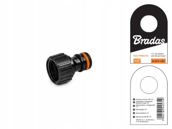 Przyłącze na kran 1/2" gwint wewnętrzny — 6