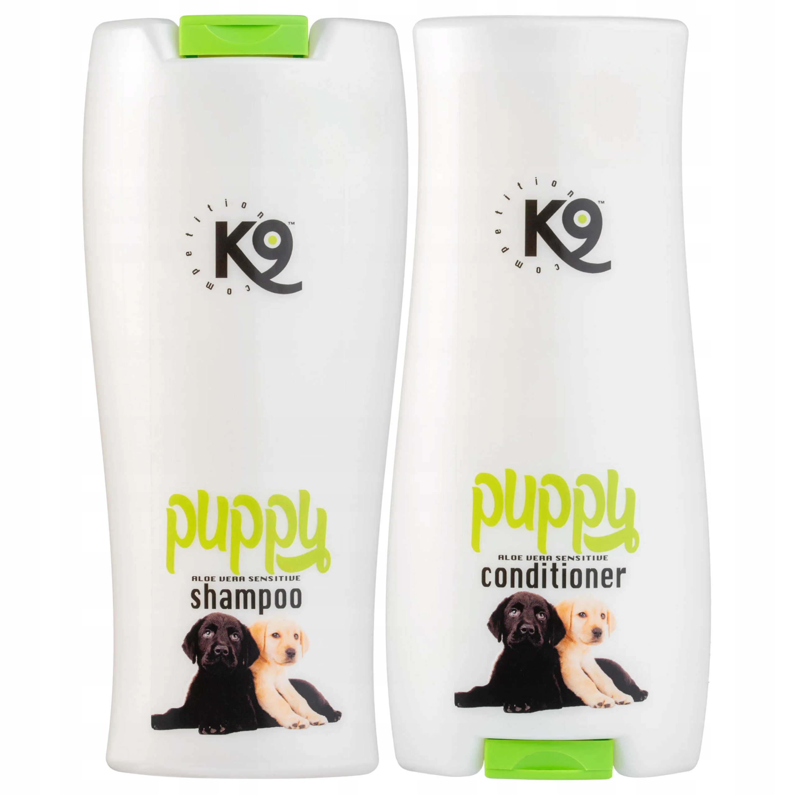 K9 Puppy Aloe Vera zestaw kosmetyków odżywka i szampon dla szczeniaka