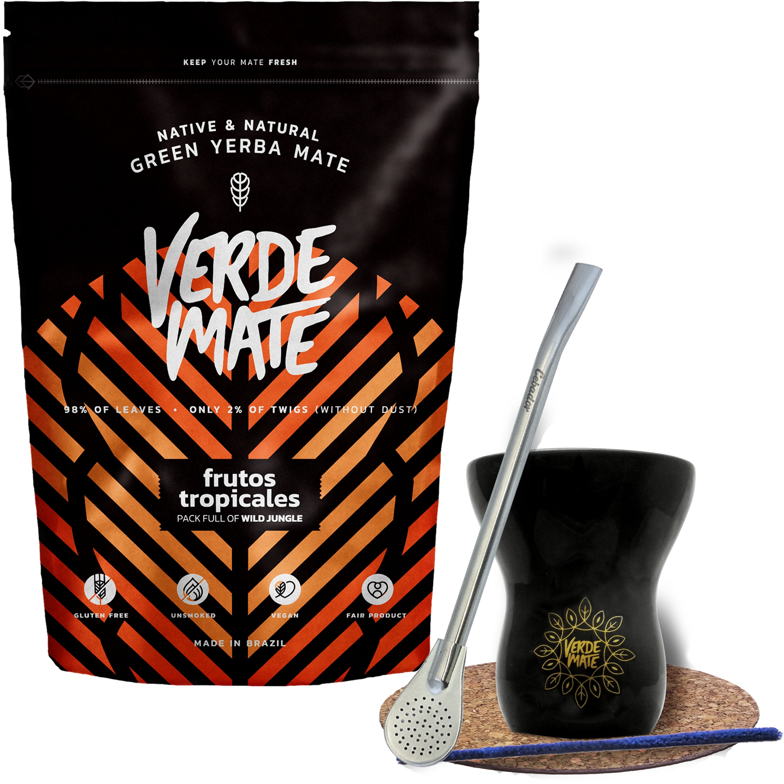 Zestaw startowy Yerba Mate Verde Frutos Tropicales 11060295748 Allegro.pl