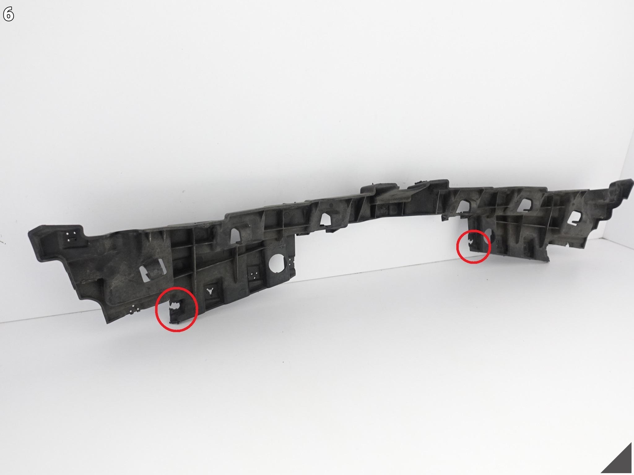FIAT DOBLO II OPEL COMBO D upper support holder W bumper front