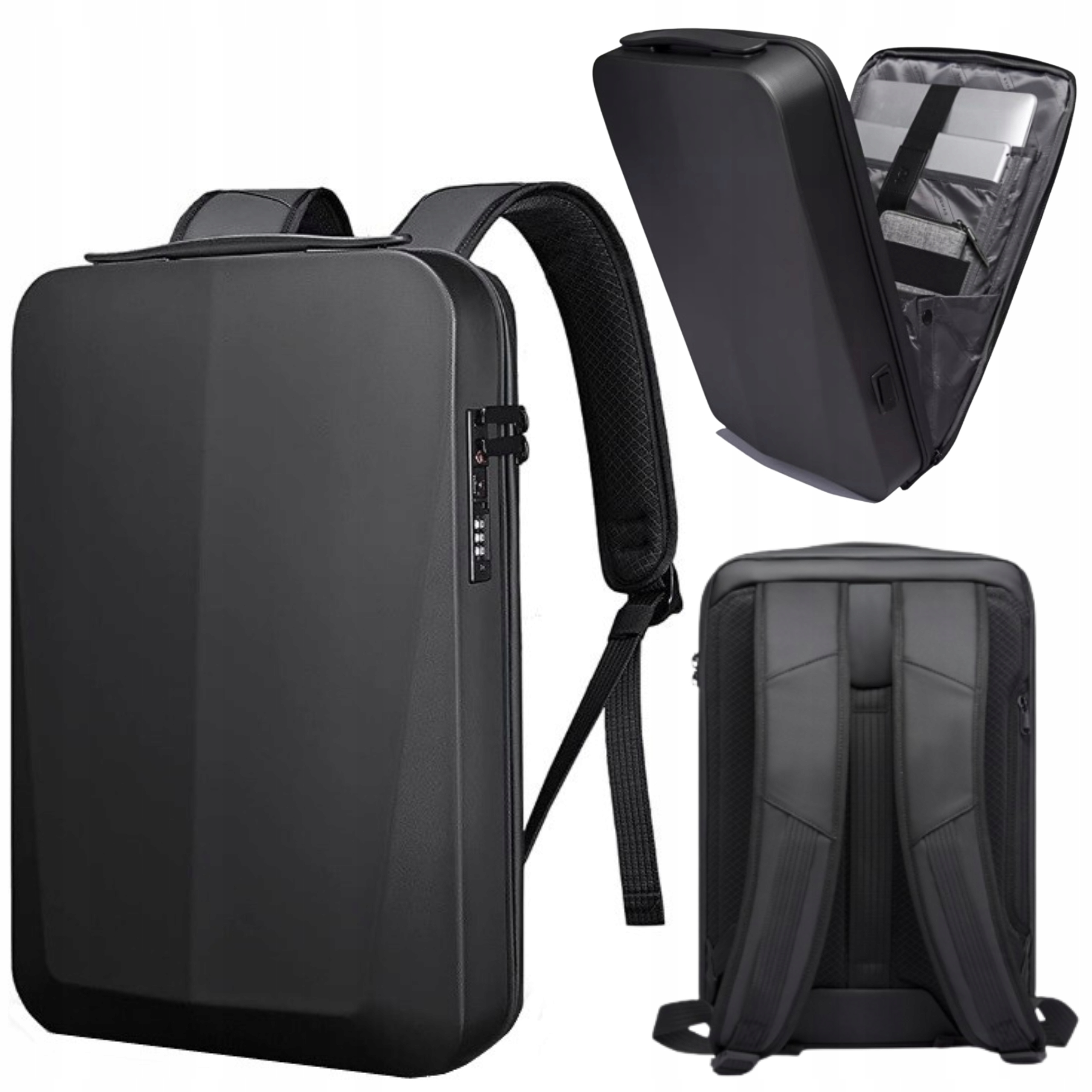 Batoh Na Notebook Voděodolný Obchodní Usb Tsa Šifra Imiti Černá