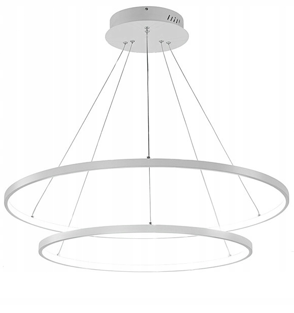 

Lampa wisząca 2 ringi 20/40cm żyrandol Kinkiet Led