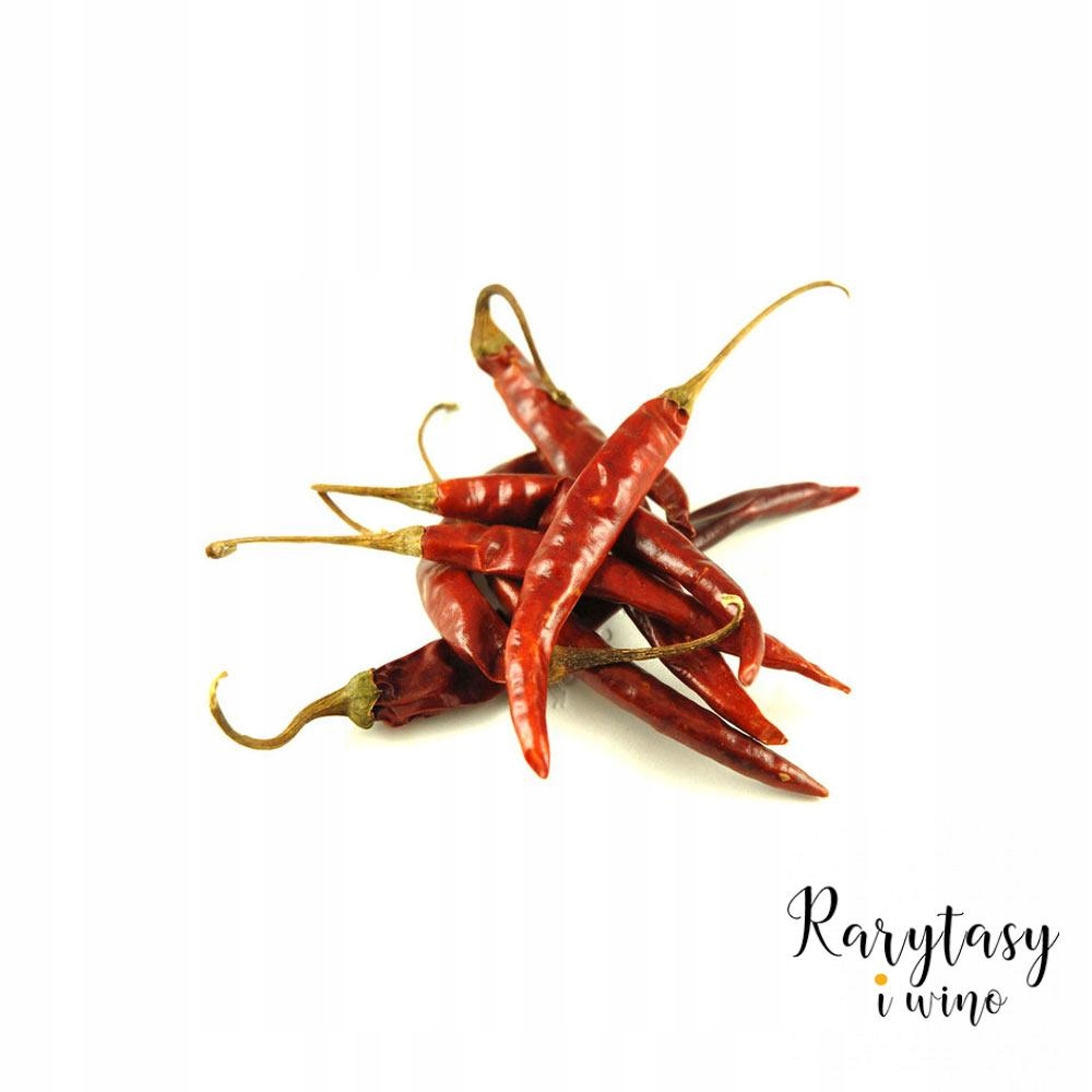 

Meksykańska Suszona Papryka Chili de Arbol 100g