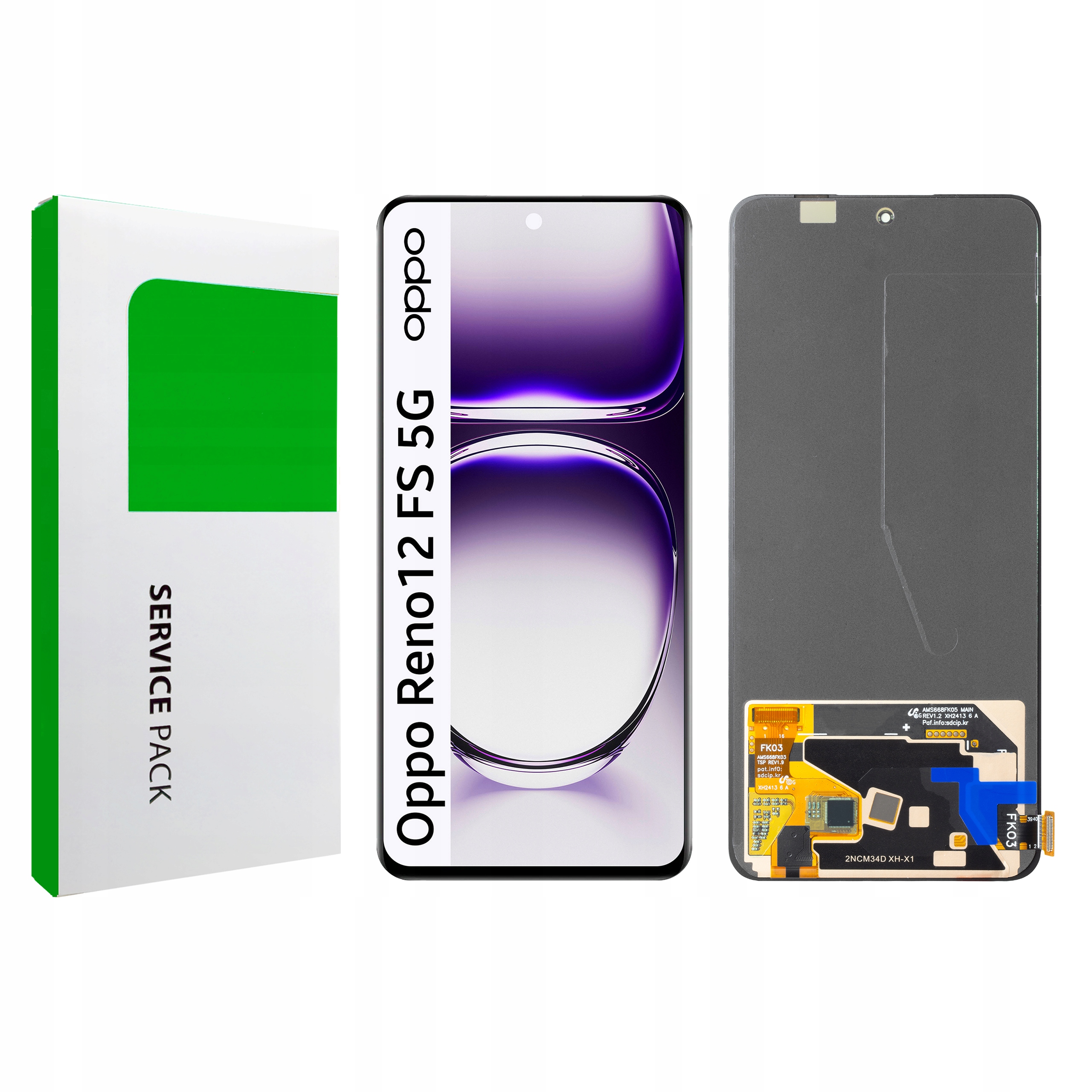Displej pro Reno12 Fs 5G Originál Zila LCD displej Panel