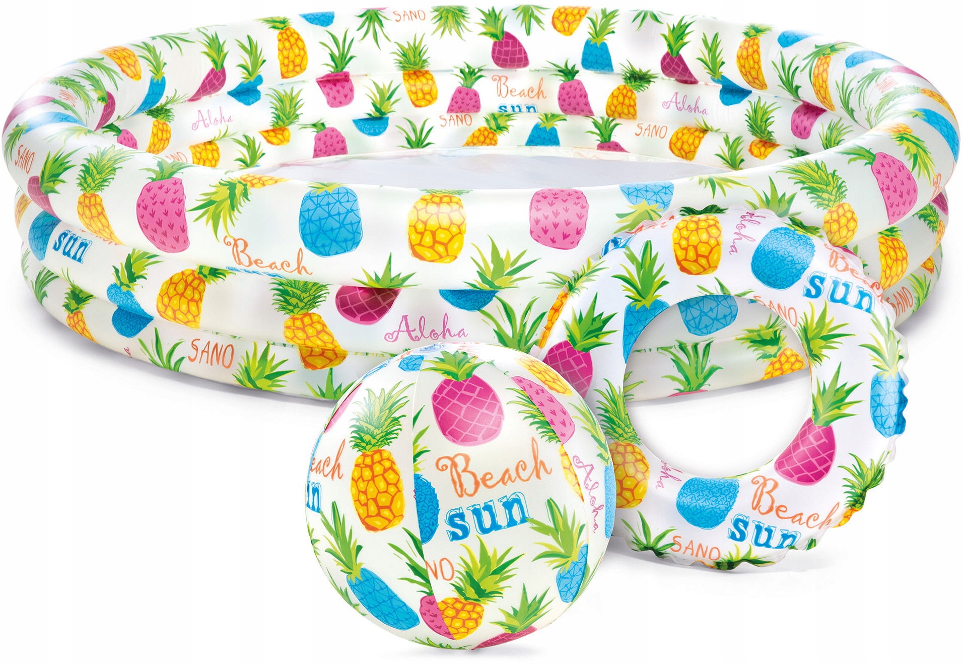 

Basen Ogrodowy Brodzik Dziecięcy Piłka Koło Intex