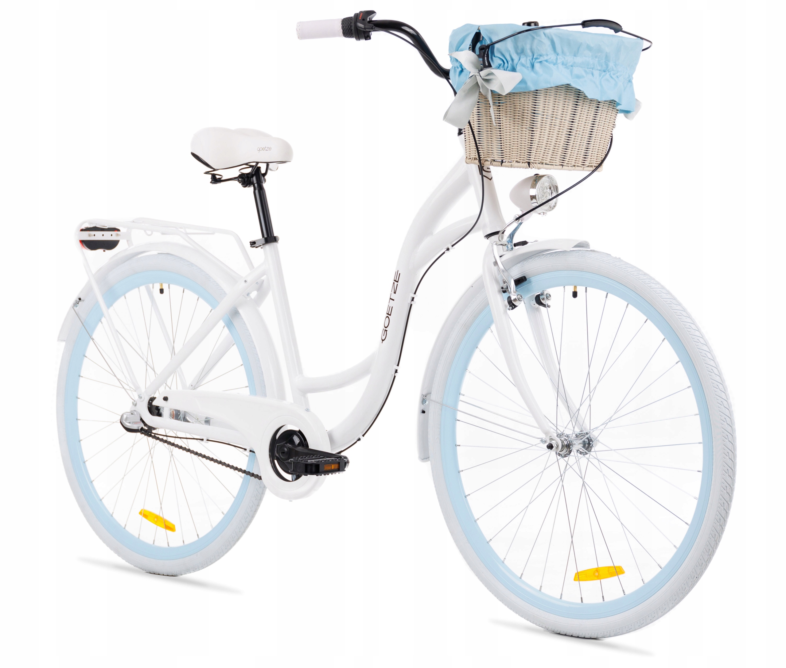 Rower Goetze Style 28 3b Alu lekki Nexus kosz