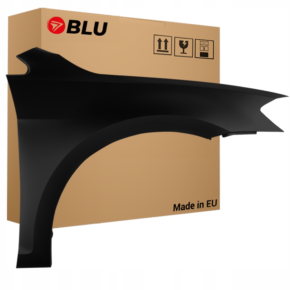 Blu Blatník Vw Golf VII 7 Lift pravý 17 přední pozink pro lakování