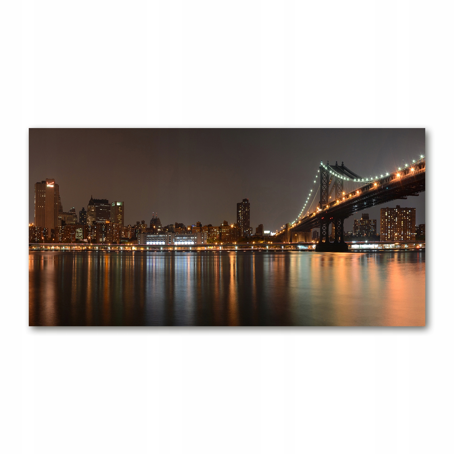 

Foto obraz szklany Pomiędzy mostami 140x70