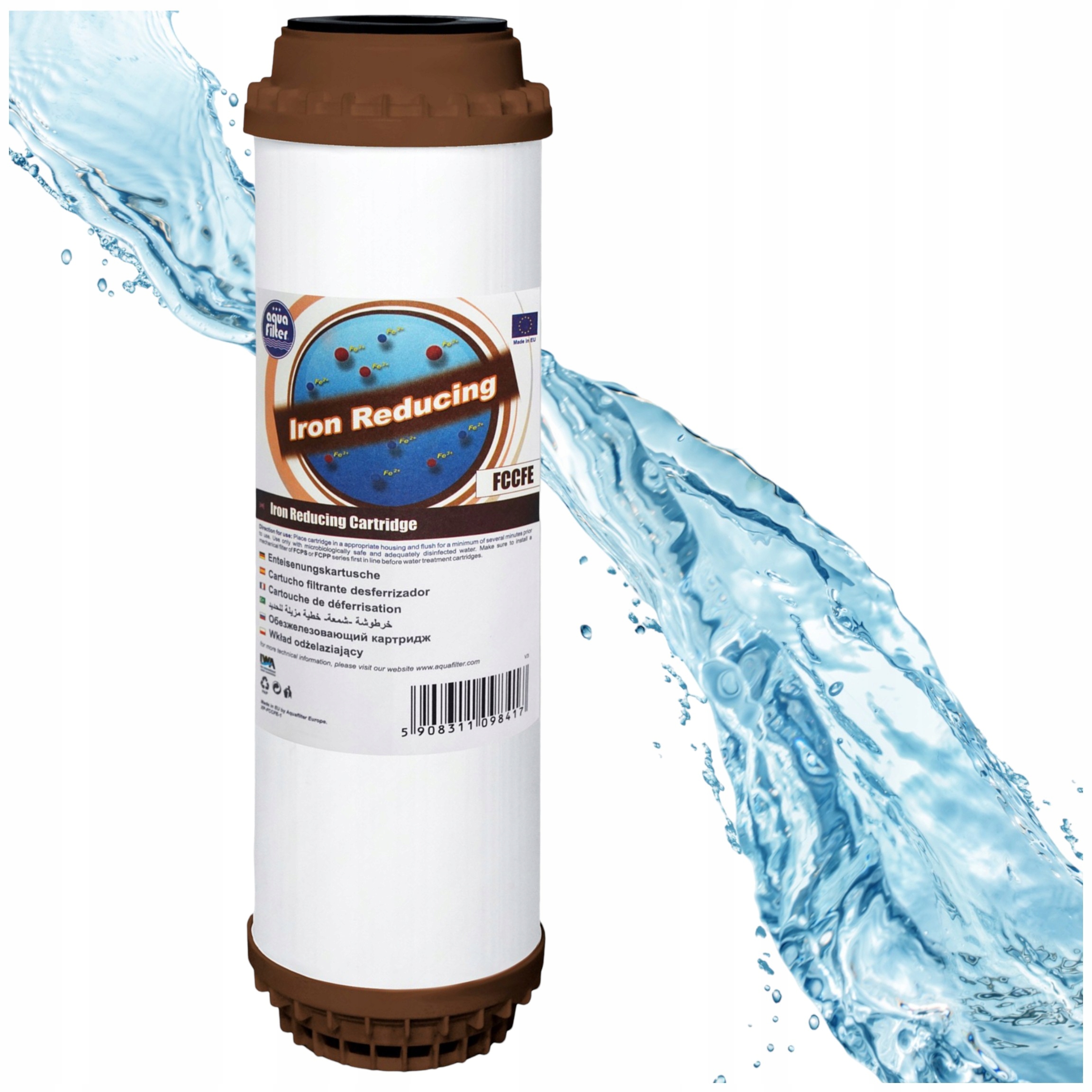 FCCFE AQUAFILTER FILTR WODY WKŁAD ODŻELAZIAJĄCY 10