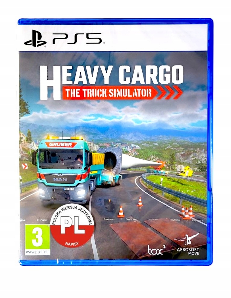 Heavy Cargo The Truck Simulator PlayStation 5 (PS5) pudełkowa