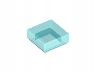 

Lego Płytka gładka 3070b niebieska jasna trans 2sz