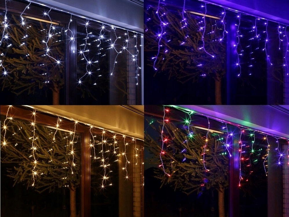 SOPLE ŚWIECĄCE WEW/ZEW 500LED dł.23,5m+FLASH BŁYSK Marka inna