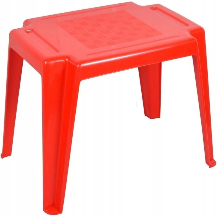 ZESTAW MEBLI DLA DZIECI KRZESŁO STÓŁ CZERWONY 1+1 Kod producenta 188